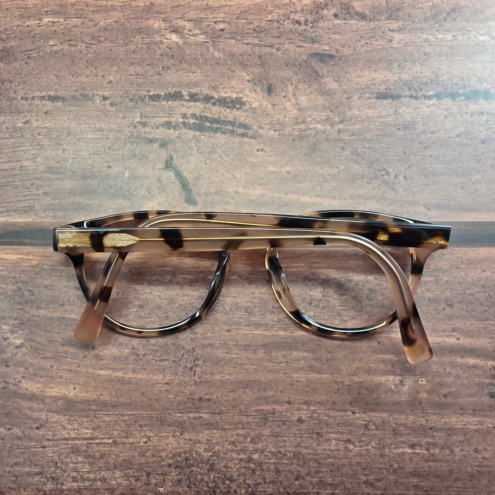 Warby Parker Percey 285 Tortoise Eyeglass Frames 48-20-140 Round Acetate - Picture 7 of 9
